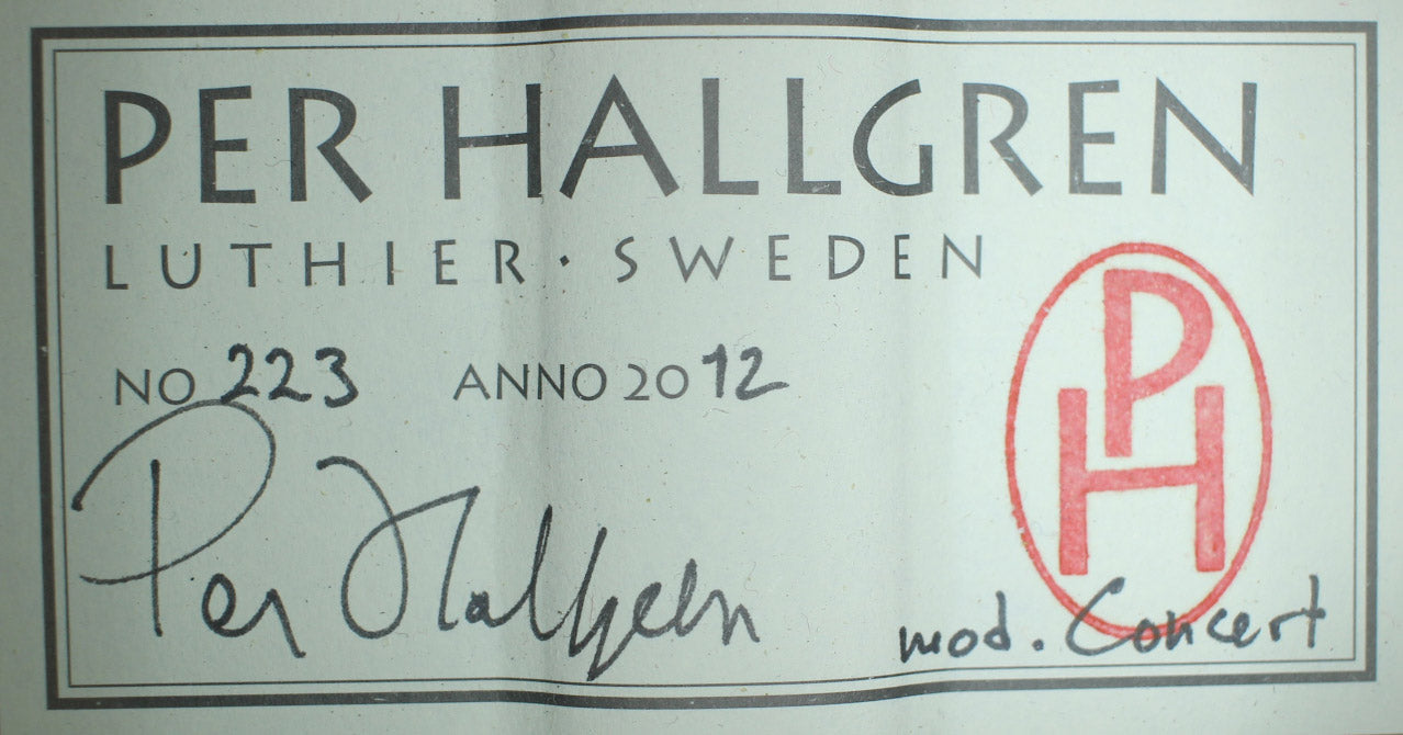 Per Hallgren – 2012/13