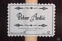 Petar Antic - 2012 No. 12 Linkshand