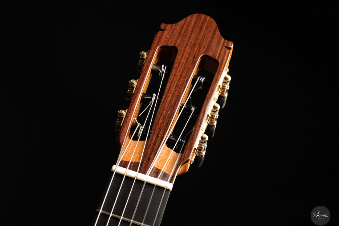 Pete Beer - 2025 - Double top No.112 - Neck and tuner