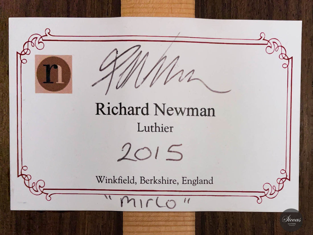Richard Newman - 2015 "Mirlo"