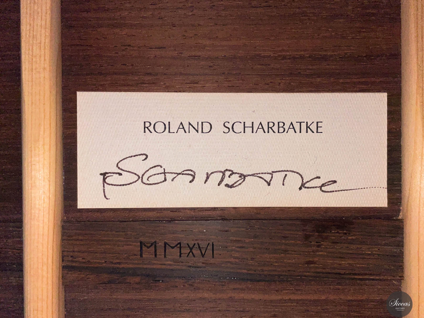 Roland Scharbatke - 2016
