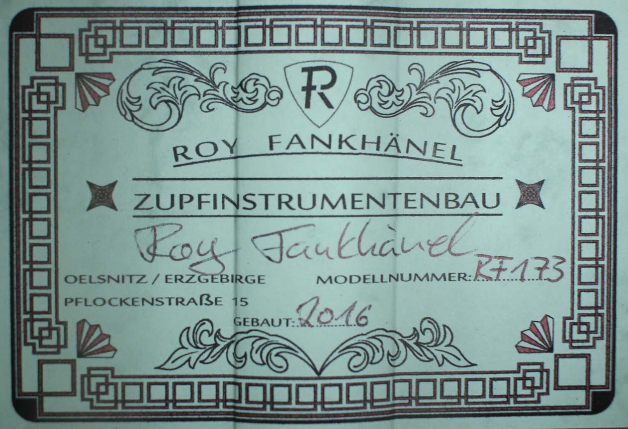 Roy Fankhänel - Special Edition 2016