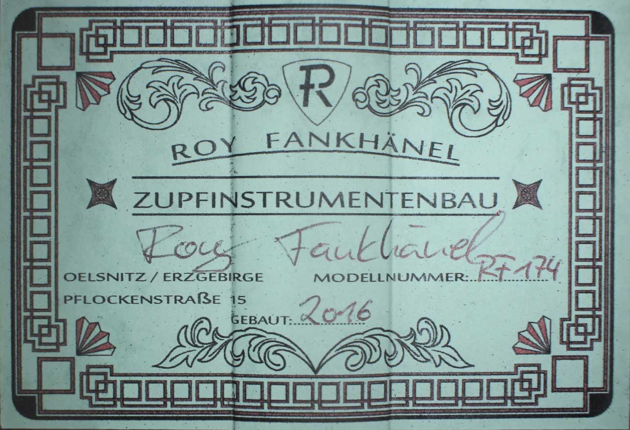 Roy Fankhänel - Special Edition 2016