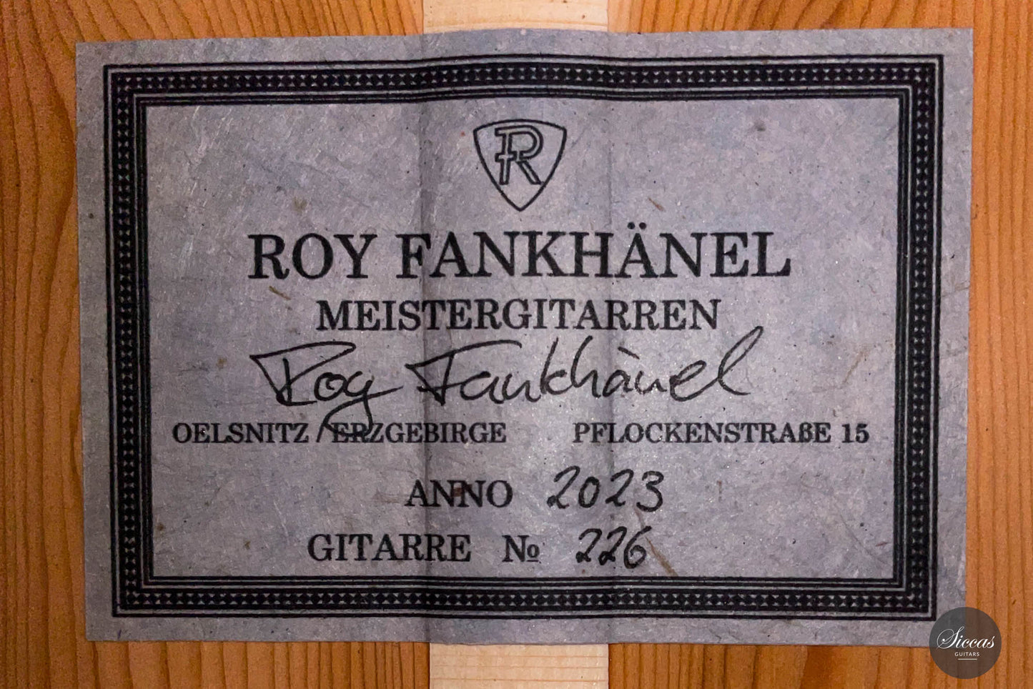 Roy Fankhänel - 2023 Fichte/Eibe No. 226