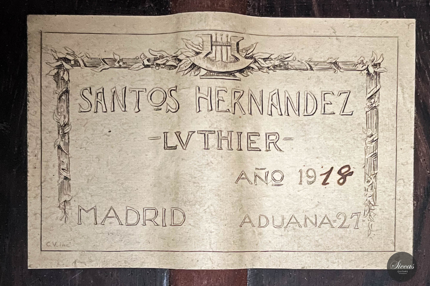Santos Hernández - 1918
