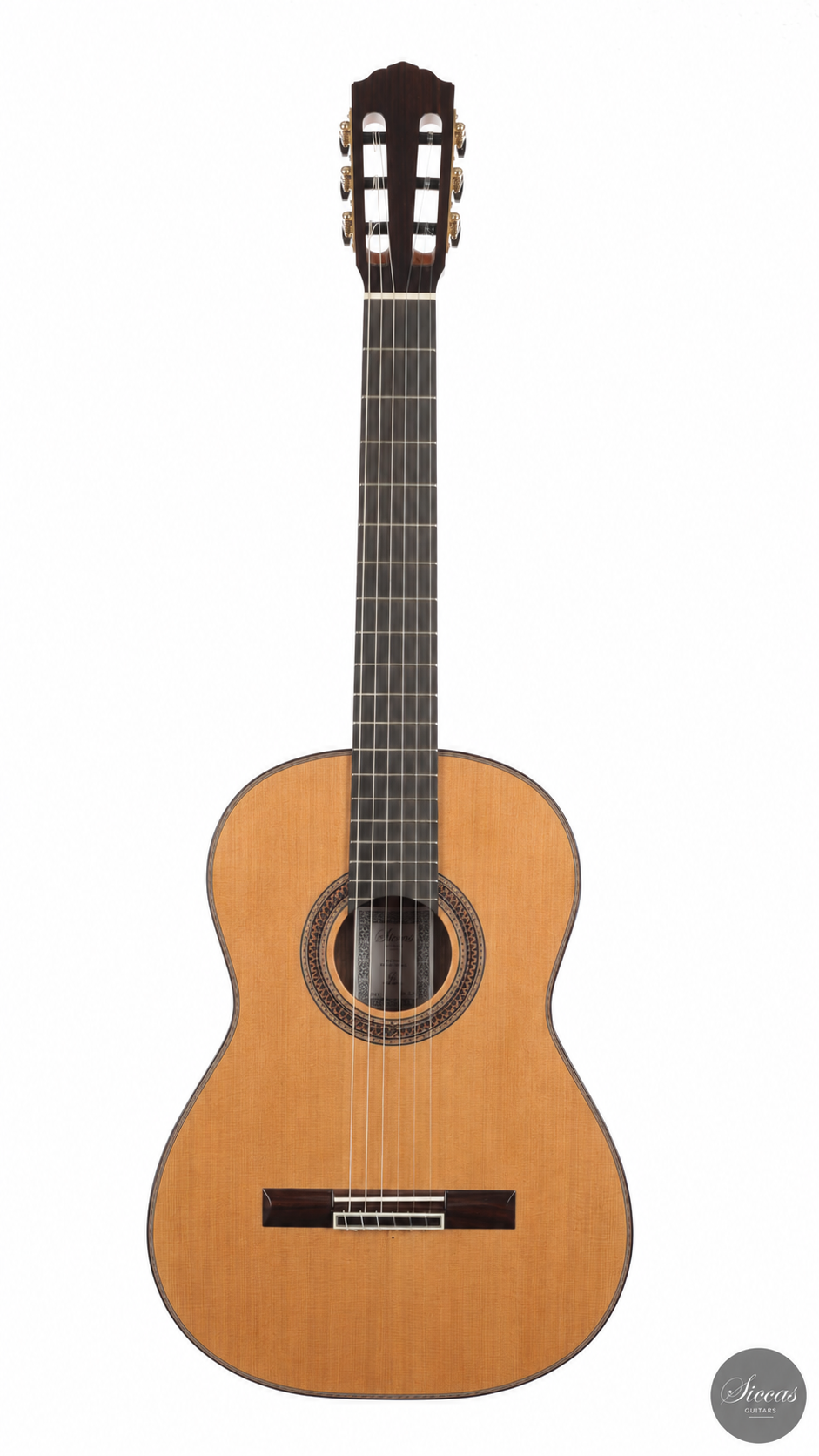Siccas Luthiers - Halo Traditional Cedar 63 cm - Front view