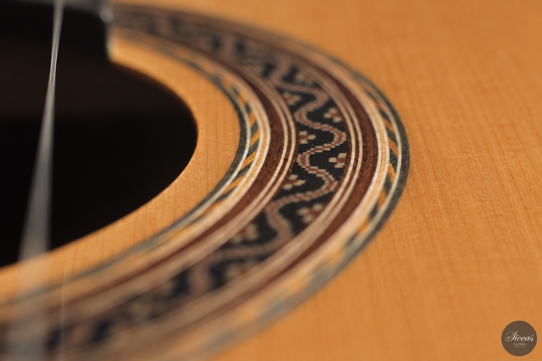 Siccas Luthiers - Halo Traditional Cedar 63 cm - Front view