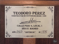 Teodoro Perez - 2023 Antigua No. 1335