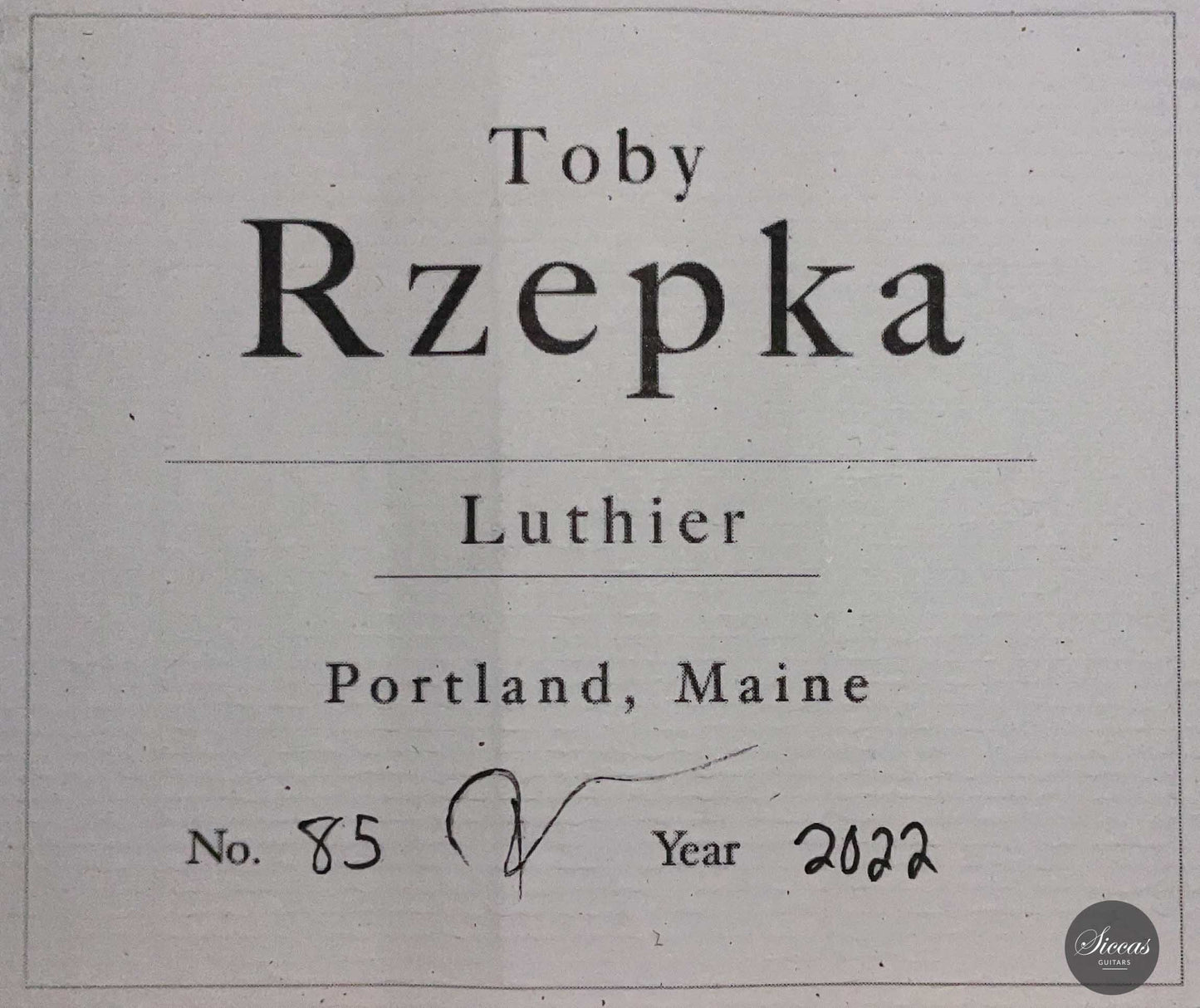 Toby Rzepka - 2022 No. 85 63,5 cm Lattice