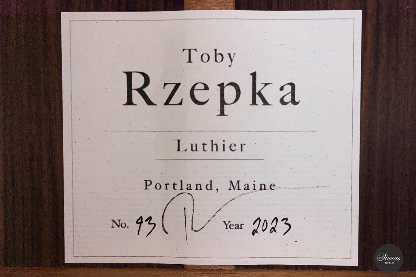 Toby Rzepka – 2023 No. 93 Lattice