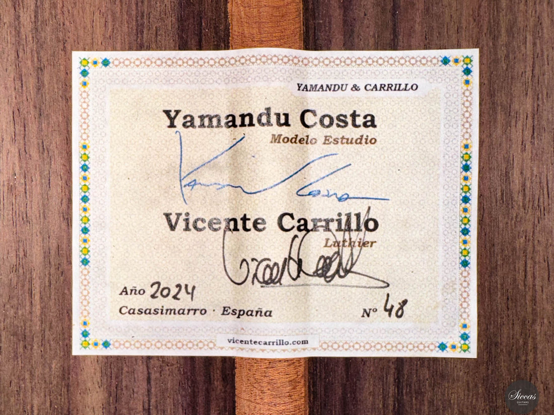 Vicente Carrillo - 2024 - Yamandu Costa Modelo Estudio No. 48