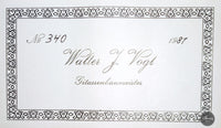 Walter Vogt - 1981 64 cm