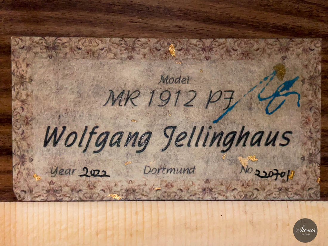 Wolfgang Jellinghaus - "Manuel Ramirez 1912" Fichte / Pao Ferro 64 cm