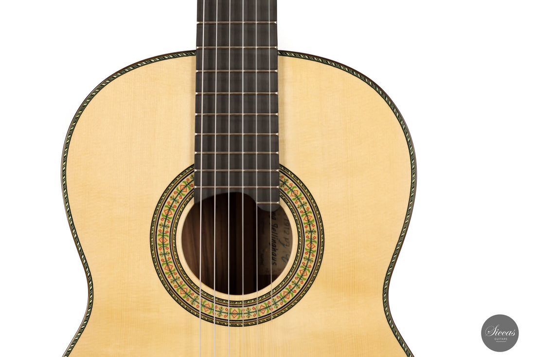 Wolfgang Jellinghaus - "Manuel Ramirez 1912" Fichte / Pao Ferro 64 cm