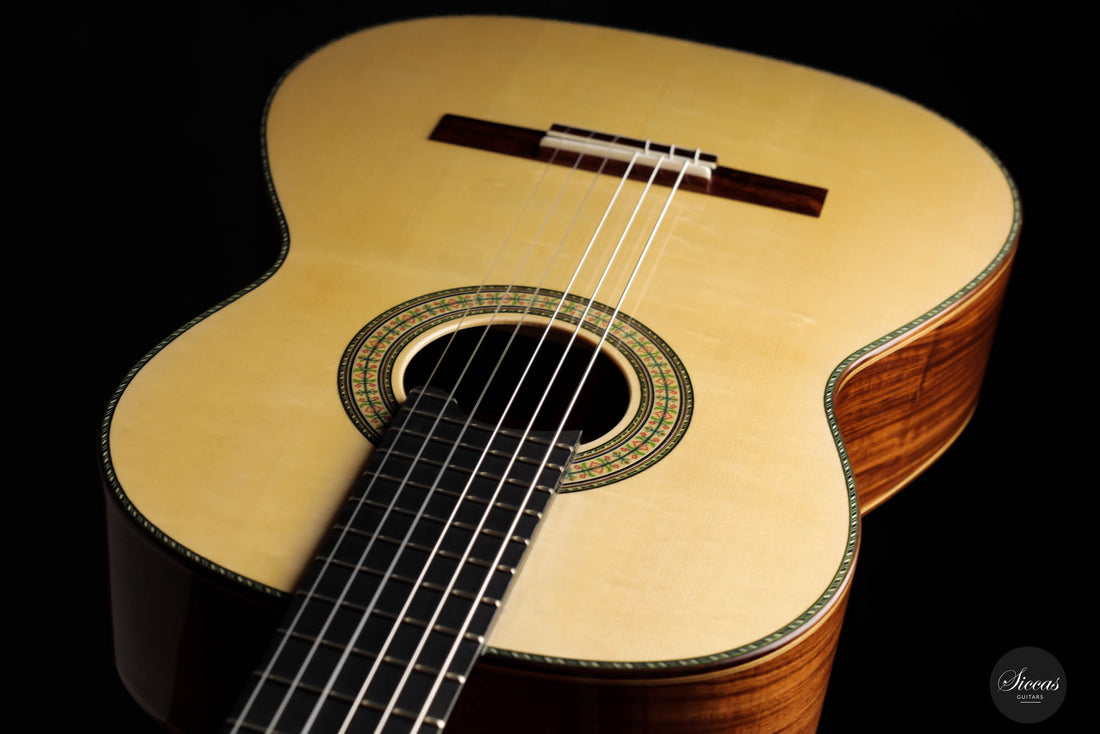 Wolfgang Jellinghaus - "Manuel Ramirez 1912" Fichte / Pao Ferro 64 cm