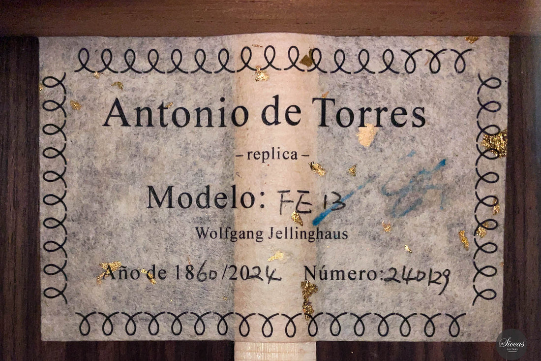 Wolfgang Jellinghaus - Antonio de Torres FE 13