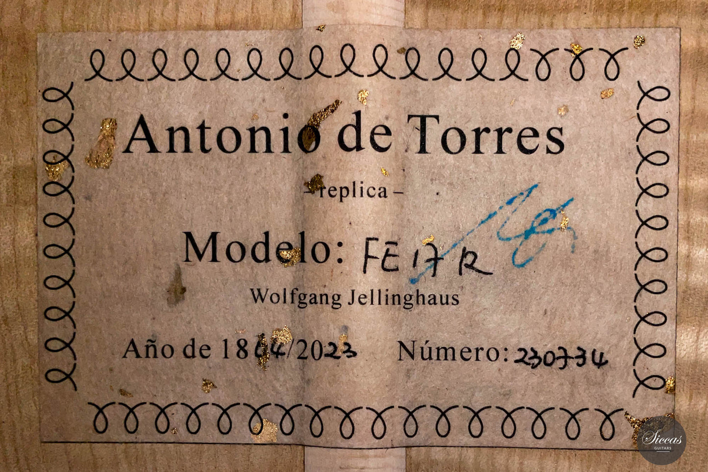 Wolfgang Jellinghaus - "Torres FE 17-R" Antique 63 cm