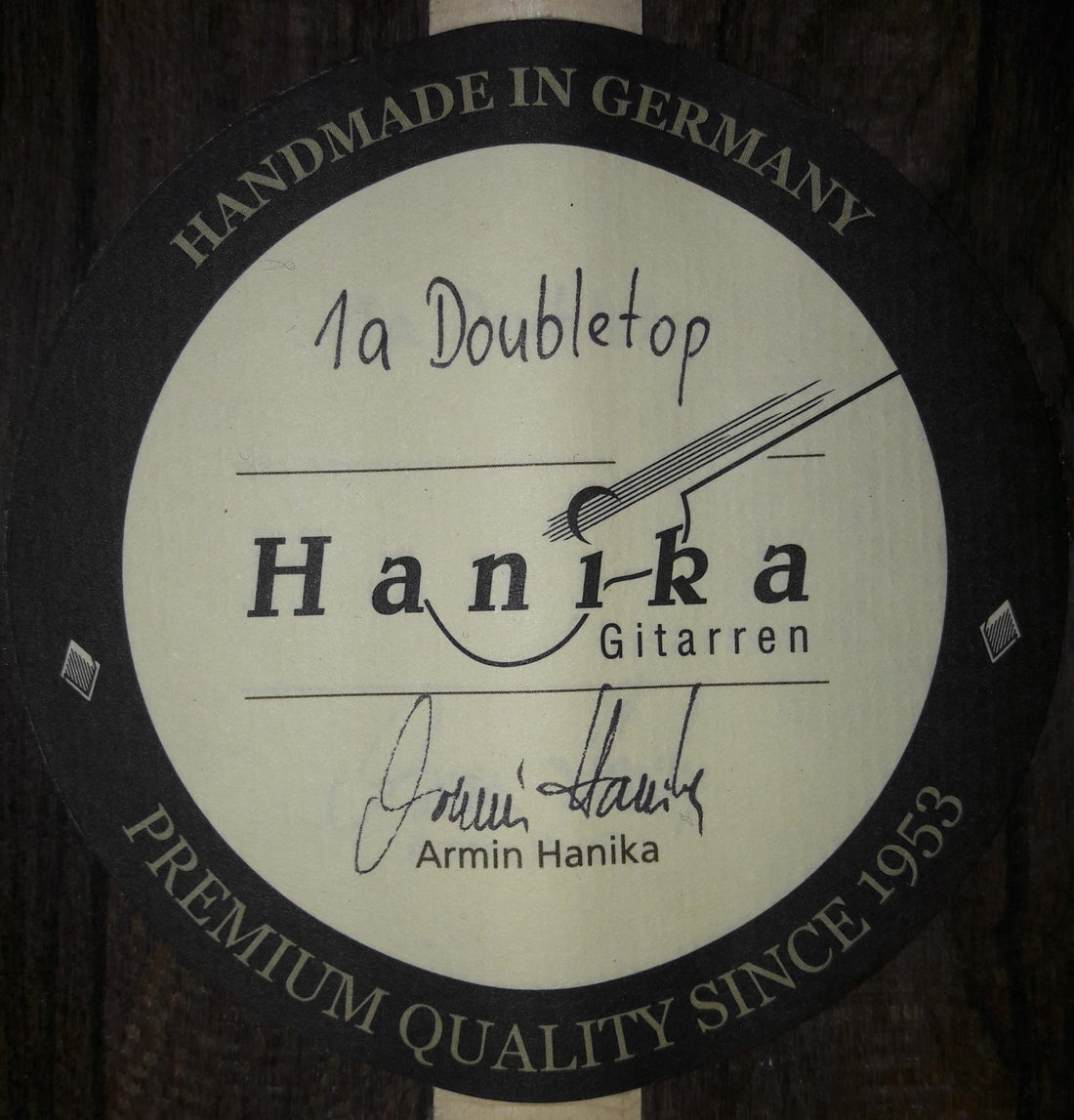 Armin Hanika - 1a Doubletop 2018 CF