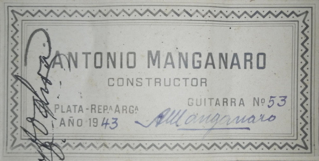 Antonio Manganaro - 1943 ex Antonio Ochoa