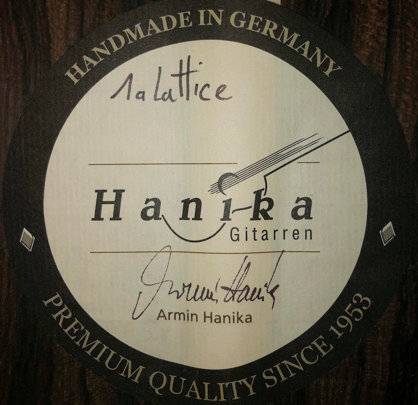 Armin Hanika – 1a Lattice