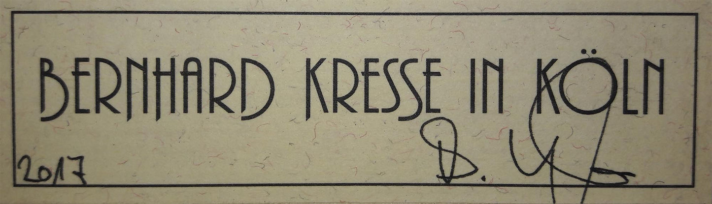 Bernhard Kresse - 2017 Stauffer Modell