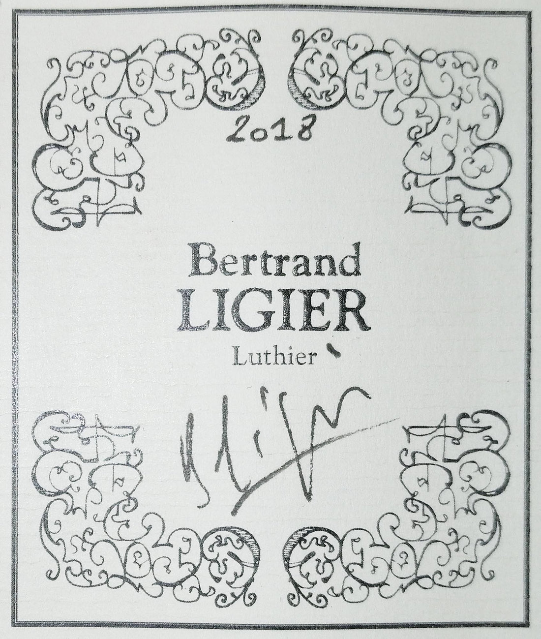 Bertrand Ligier - 2018