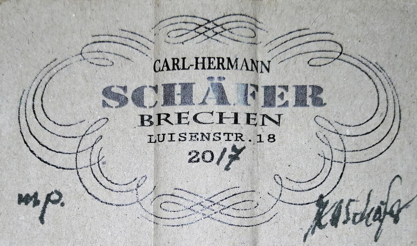Carl-Hermann Schäfer - 2017