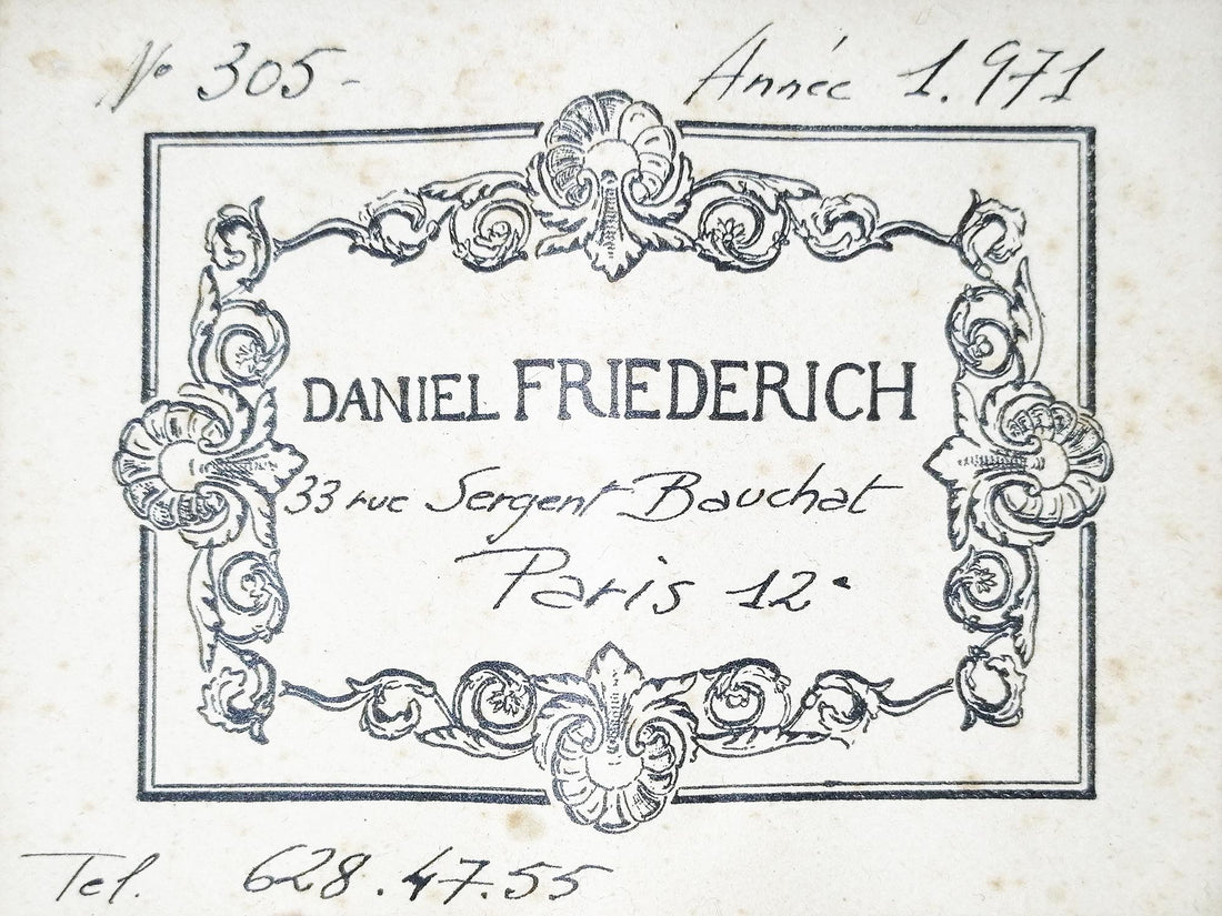 Daniel Friederich - 1971