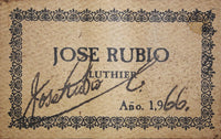 David "José" Rubio - 1966