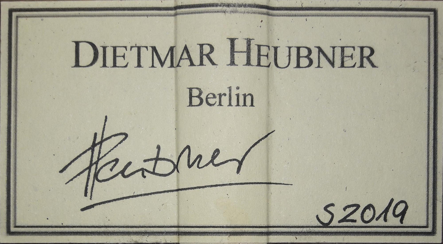 Dietmar Heubner - 2019