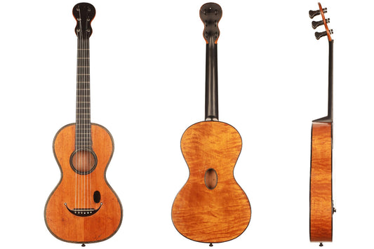 Französische romantische Gitarre - ca. 1820-30 img-2