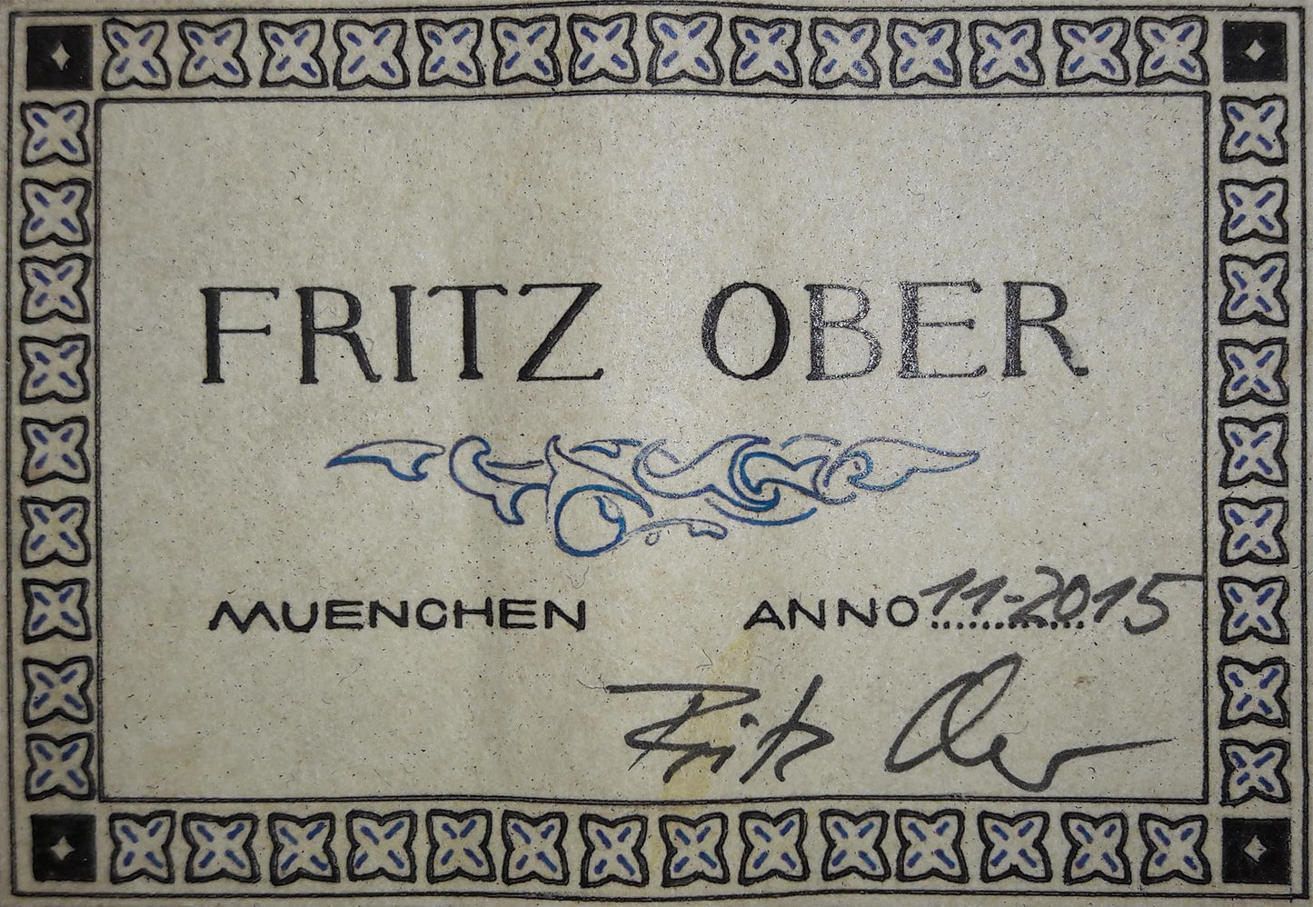 Fritz Ober - 2015