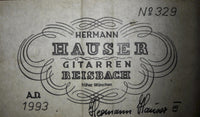 Hermann Hauser ® III - Terz 1993