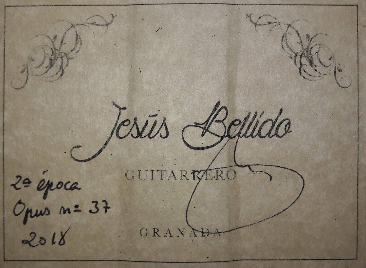 Jesus Bellido - 2018 64cm