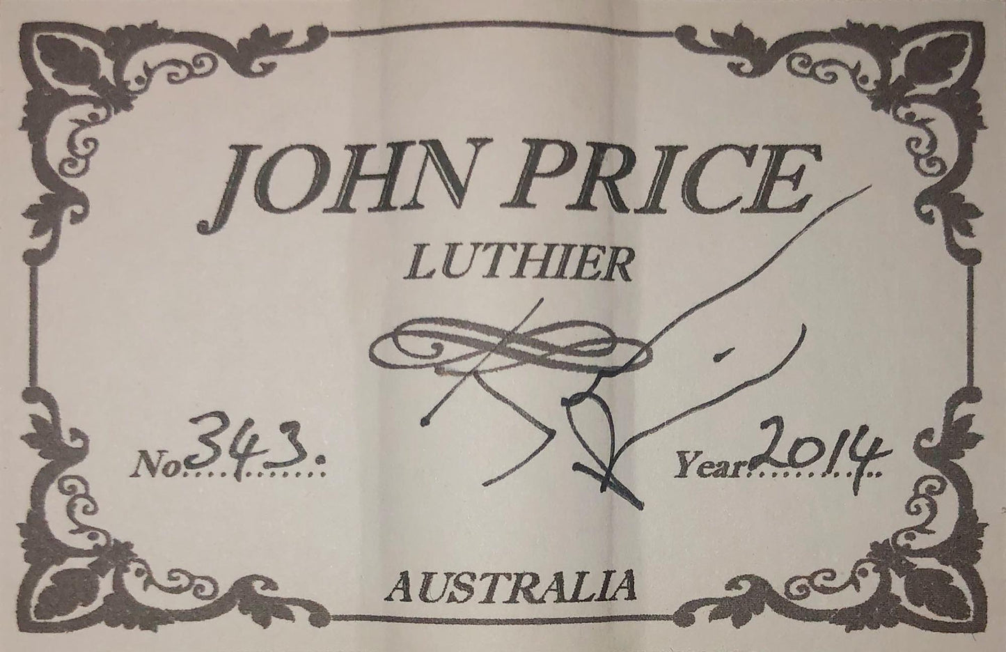 John Price - 2014 - Lattice