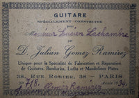 Julían Gómez Ramírez – 1934