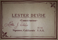 Lester Devoe - 2014