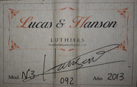 Lucas & Hanson  –  N3 2013