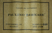 Paulino Bernabé - 2020 640mm