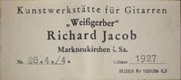 Richard Jacob Weissgerber -  1927