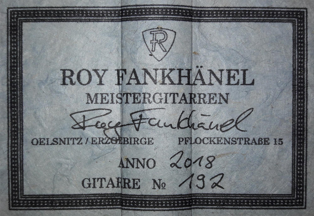 Roy Fankhänel - Torres Zeder 2018 CF