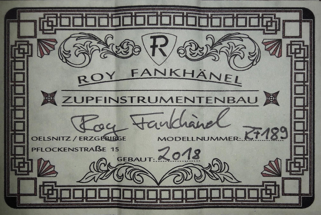Roy Fankhänel - Special Edition 2018 CF