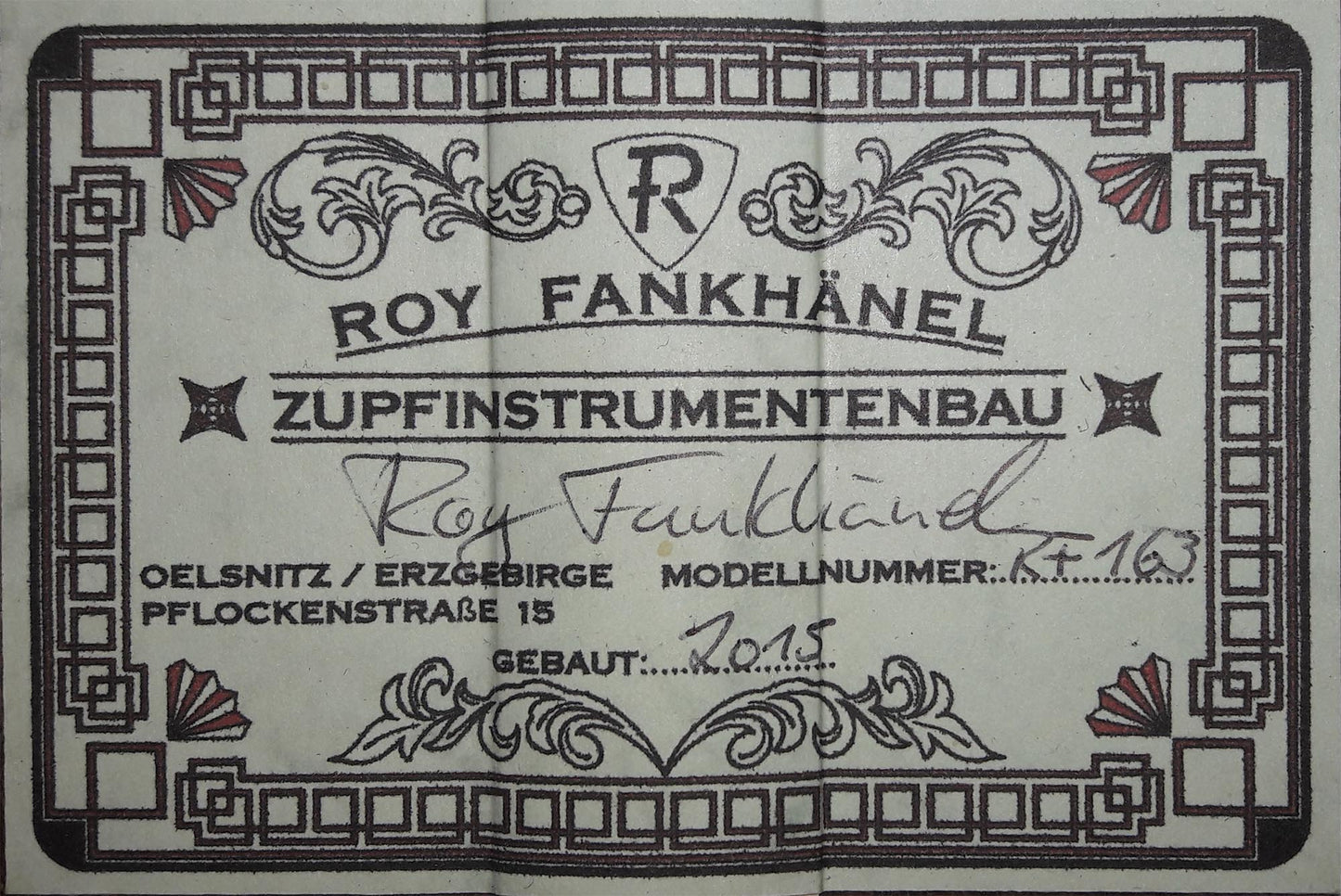 Roy Fankhänel - Special Edition 2015
