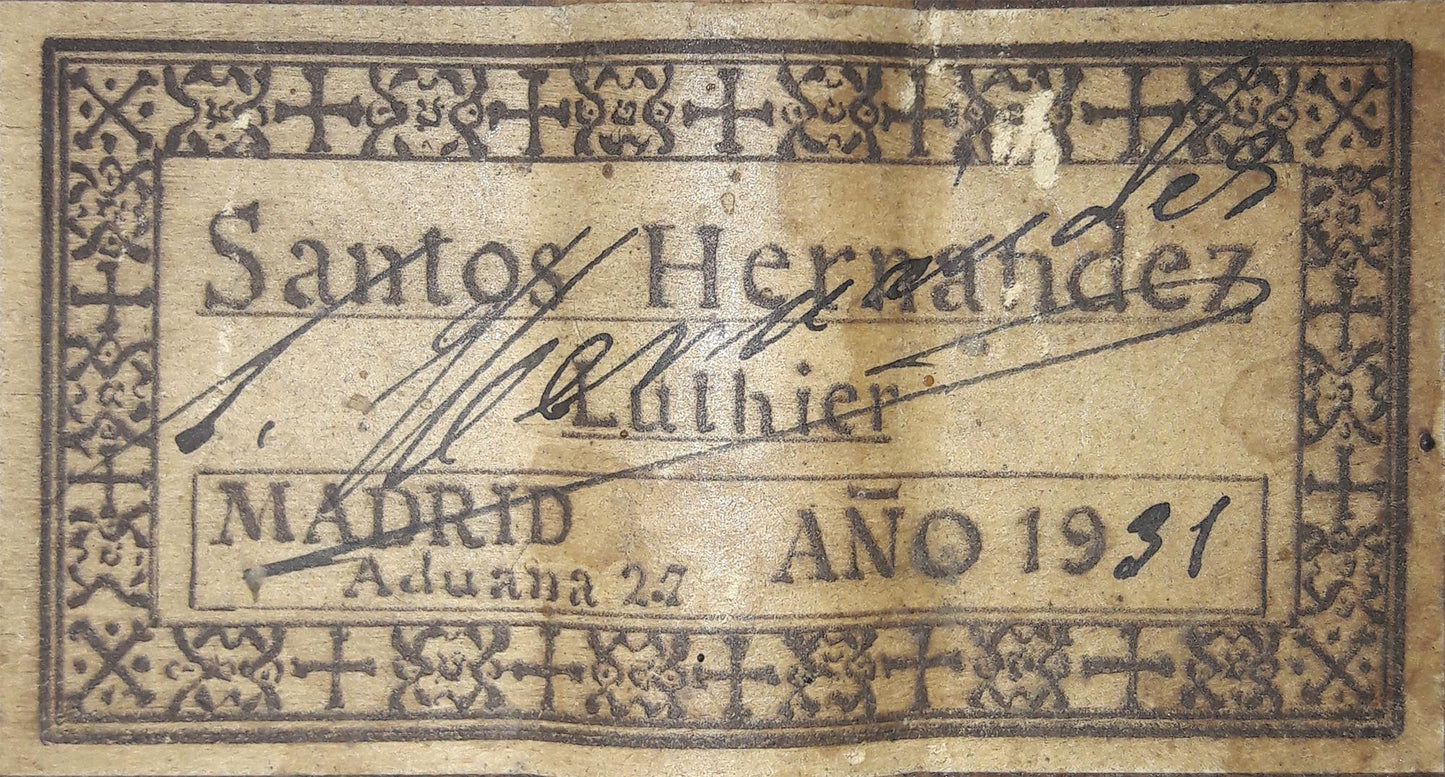 Santos Hernandez - 1931