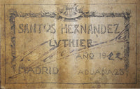 Santos Hernandez - 1922 / Marcelino Lopez Nieto - 1979