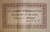 Sobrinos de Domingo Esteso - 1962