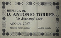 Teodoro Perez - "1884 Torres - La Emperatriz" 2017