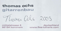 Thomas Ochs - 2009 Konzert
