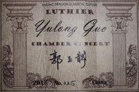 Yulong Guo - Chamber Concert Doubletop 2018 CF