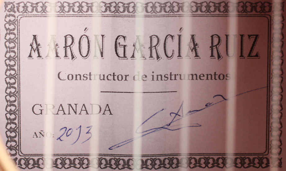Aarón García Ruiz - 2013